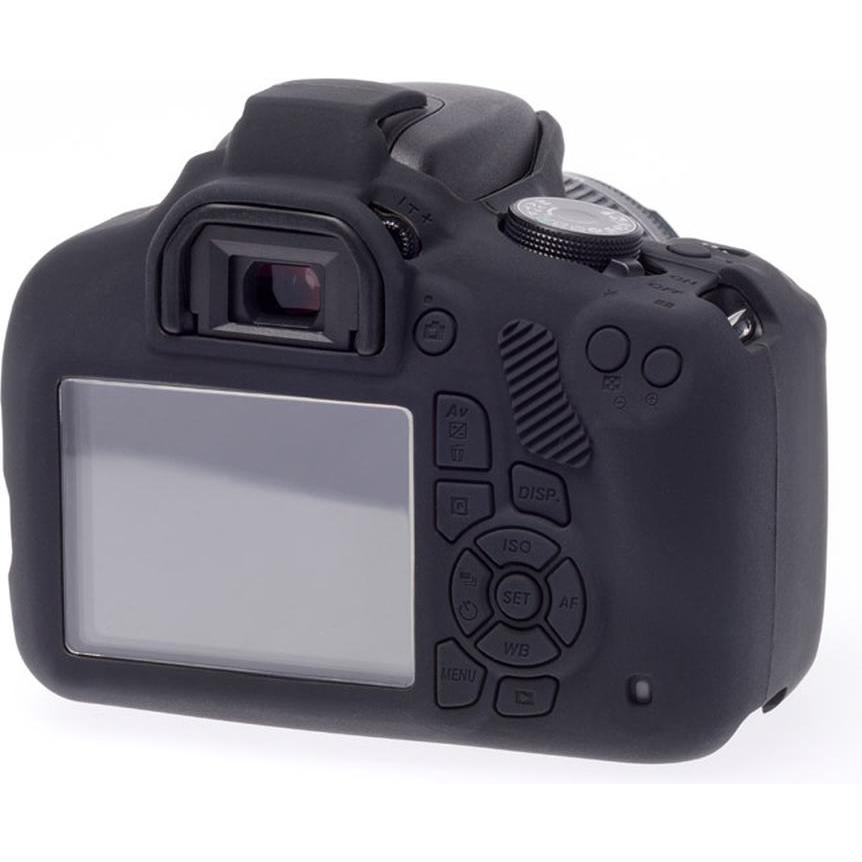Thumbnail - easyCover Silikon-Schutzhülle für Canon 1200D (Hülle, Canon EOS 1200D), Kameraschutz, Schwarz