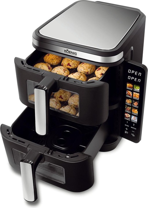 Actual product image Koenig Double stack air fryer