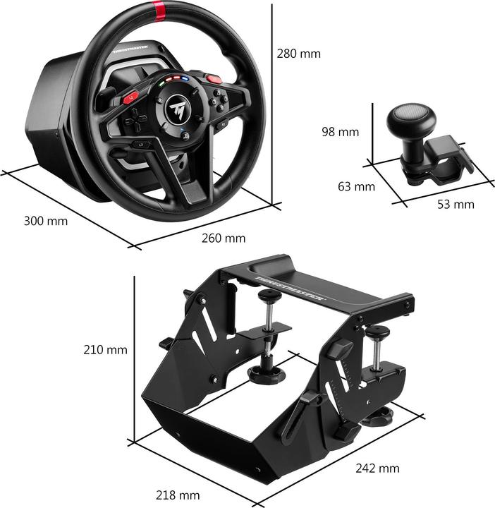 Actual product image Thrustmaster T128-P Simtask Farming Pack (PC, PS5)