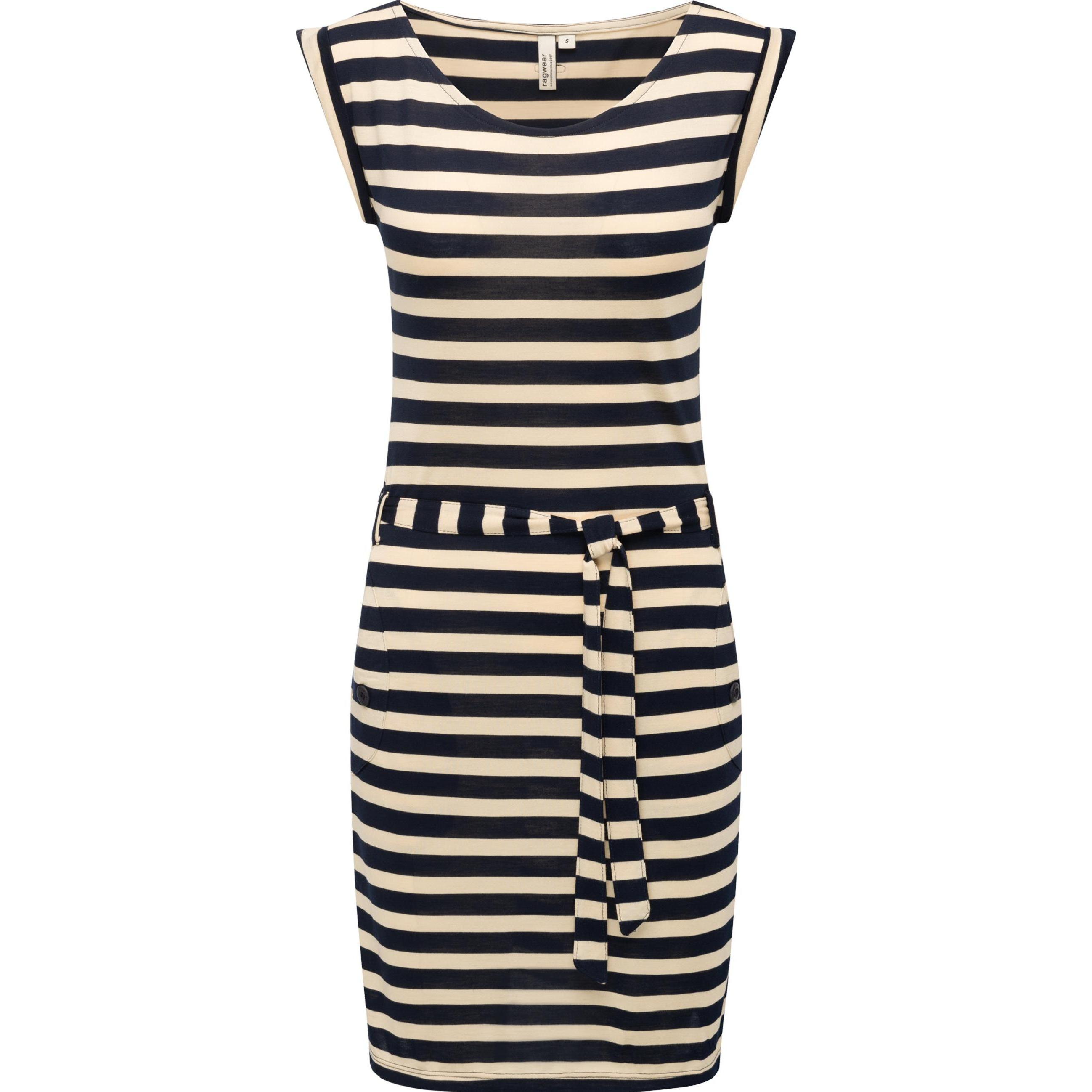 Ragwear, Damen, Kleider, Tagg Stripes, Blau, (XXL)