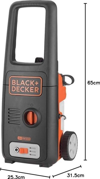Actual product image Black & Decker BXPW1500PE (Electrical connection)