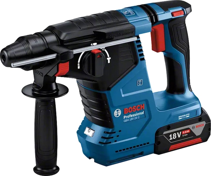 Actual product image Bosch Professional GBH 18V-24 C (solo. L) (Rechargeable battery operated)