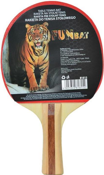 Actual product image Spokey FUN BAT 81815 Table tennis bat