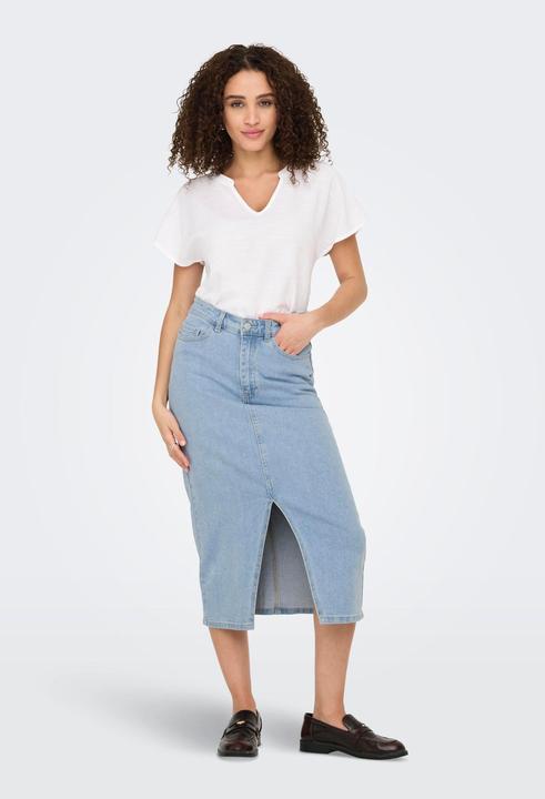 Produktbild JdY Mittlere Taille Midirock Jeansrock (XS)