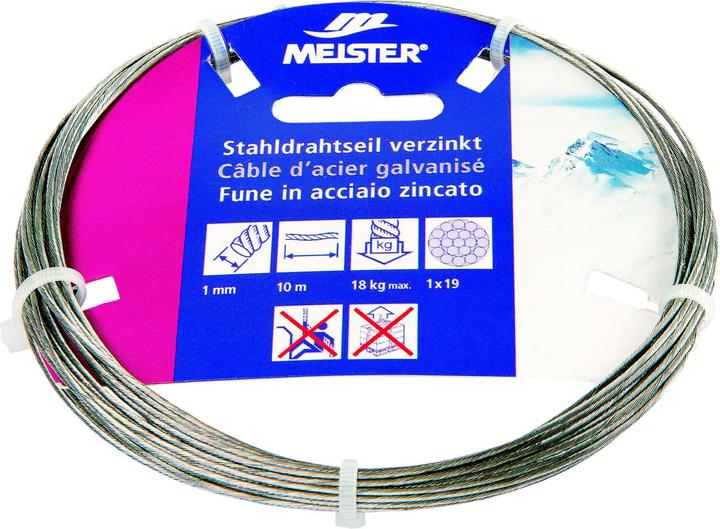 Produktbild Meister Stahldrahtseil (10 m)