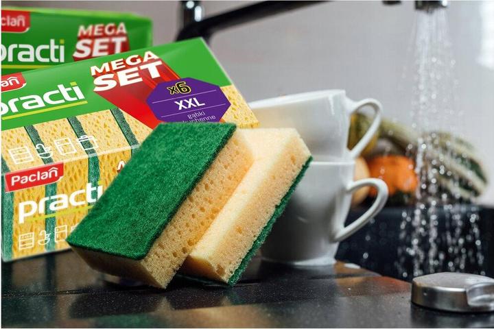 Produktbild Paclan Practi Mega Set Schwämme für Geschirr 6 Stück (6 Stk.)
