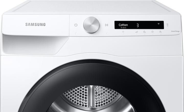 Actual product image Samsung DV80T5220AW Freestanding tumble dryer Front loading 8 kg A++ White (8 kg)