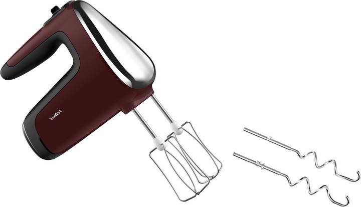 Tefal Powermix Silence HT652538 mixer Hand mixer Red (500 W)