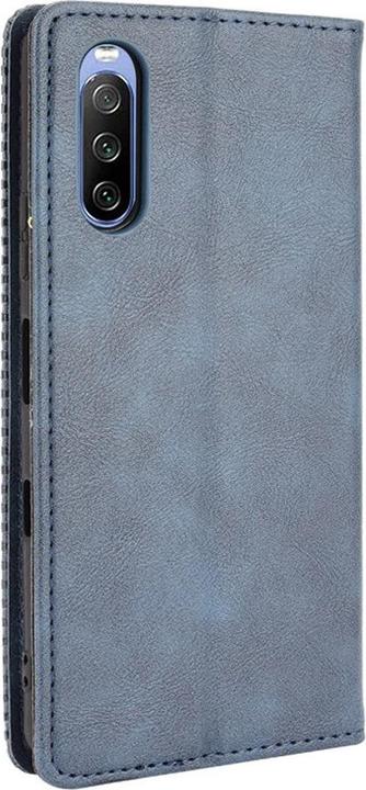 Produktbild Cover-Discount Xperia 10 III - Stand Flip Case Hülle blau (Sony Xperia 10 III)