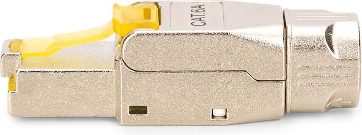 Produktbild Digitus CAT 6A Feldstecker, AWG 22-27, unterstützt bis 4PPoE, IEEE802.3bt (Netzwerkkabel Stecker)