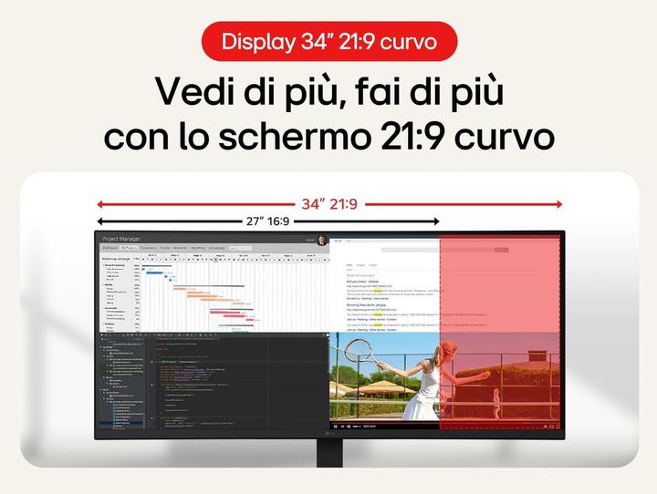 Image du produit LG 34U650A-B (3440 x 1440 pixels, 34")