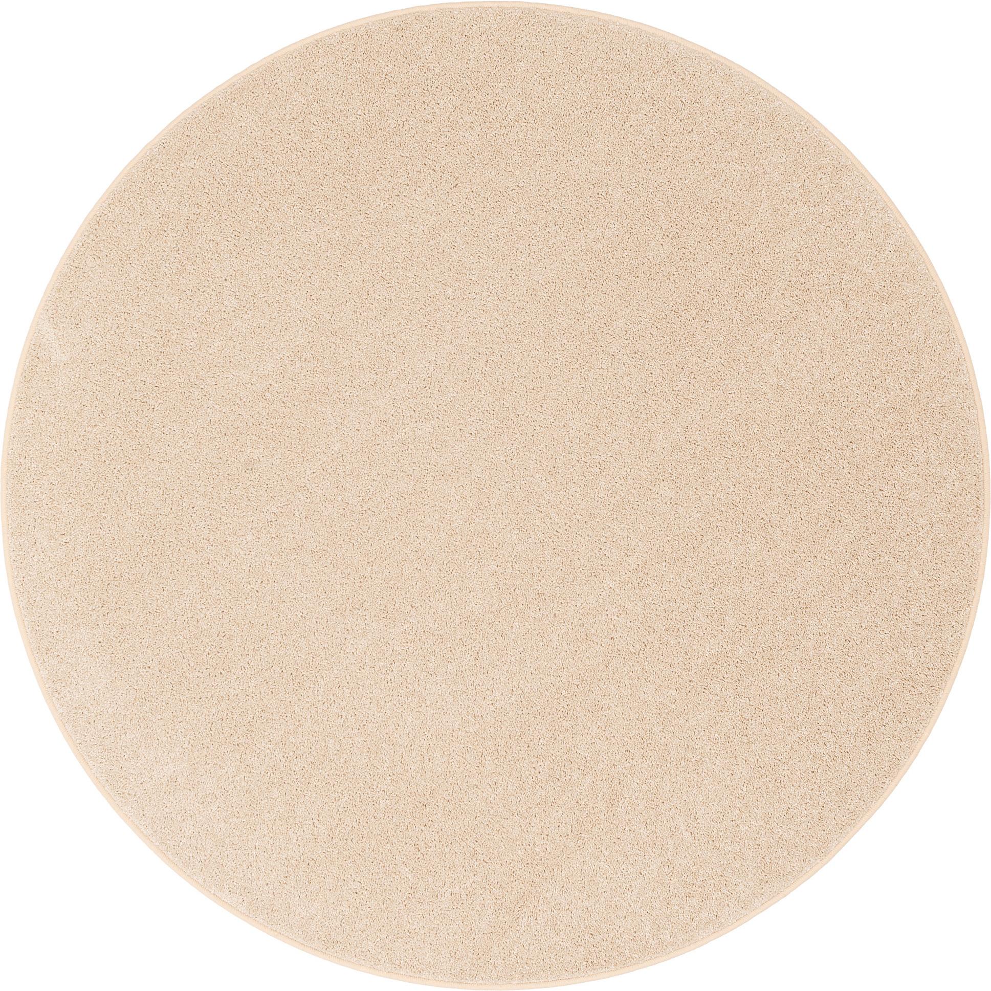 Snapstyle, Teppich, Teppich Hochflor Shaggy Cottage Rund (100 x 100 cm)