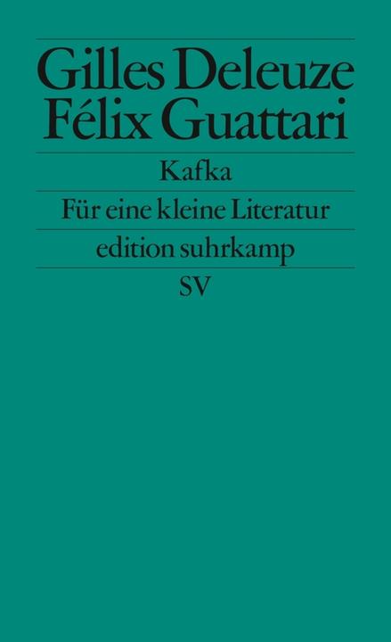 Produktbild Kafka (Deutsch, Gilles Deleuze, 1976)