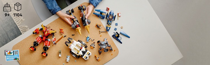 Actual product image LEGO Ultra Combined Ninja Mech (71765, LEGO Ninjago)