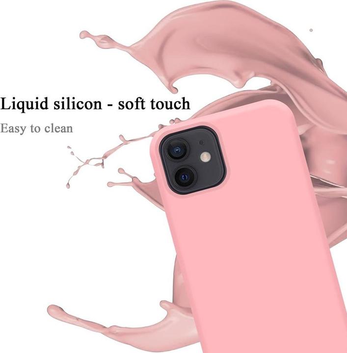 Produktbild Cadorabo TPU Liquid Silicone Case Cover (Apple iPhone 12 mini)