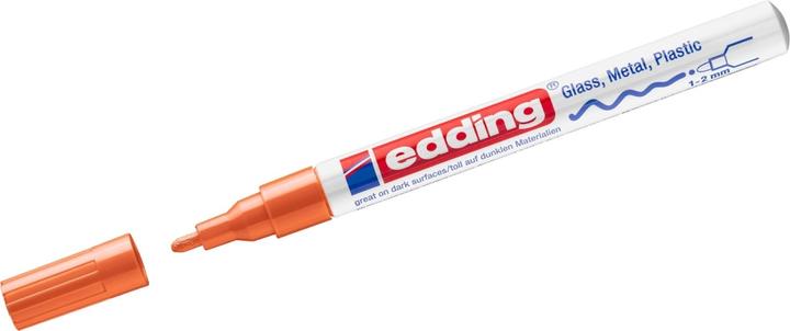 Actual product image Edding Gloss paint marker 751 (Orange, 1 mm, 1 x)
