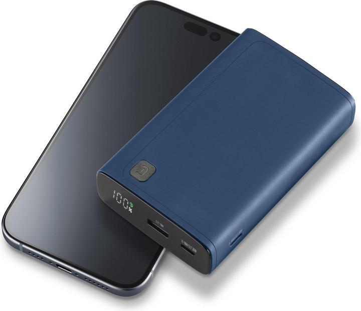 Immagine prodotto Cellularline CELLULARE L& CLL PB DISPLAY 20000 BL (20000 mAh, 20 W, 77 Wh)