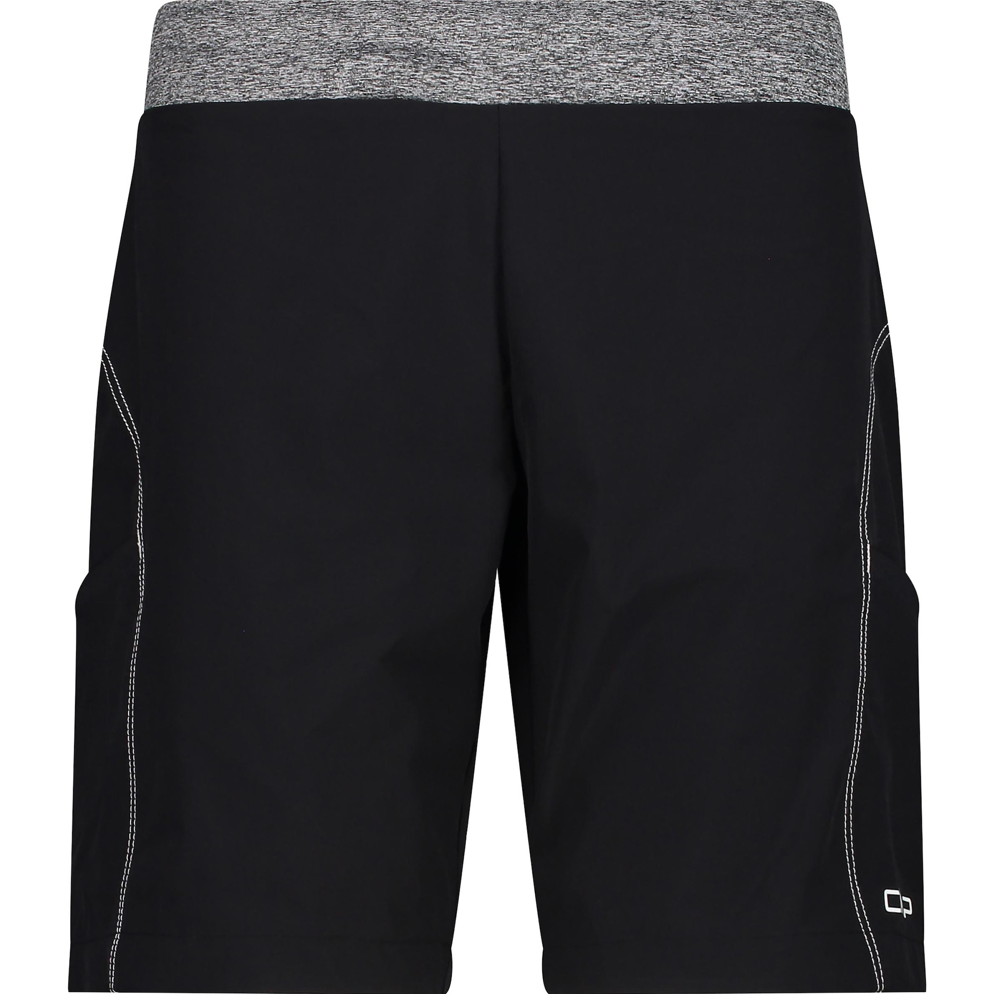CMP Campagnolo, Damen, Outdoorhose, Light Climb Shorts (36), Schwarz, 36