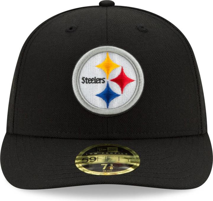 Actual product image New Era 59Fifty Low Profile Pittsburgh Steelers (7 1/2)