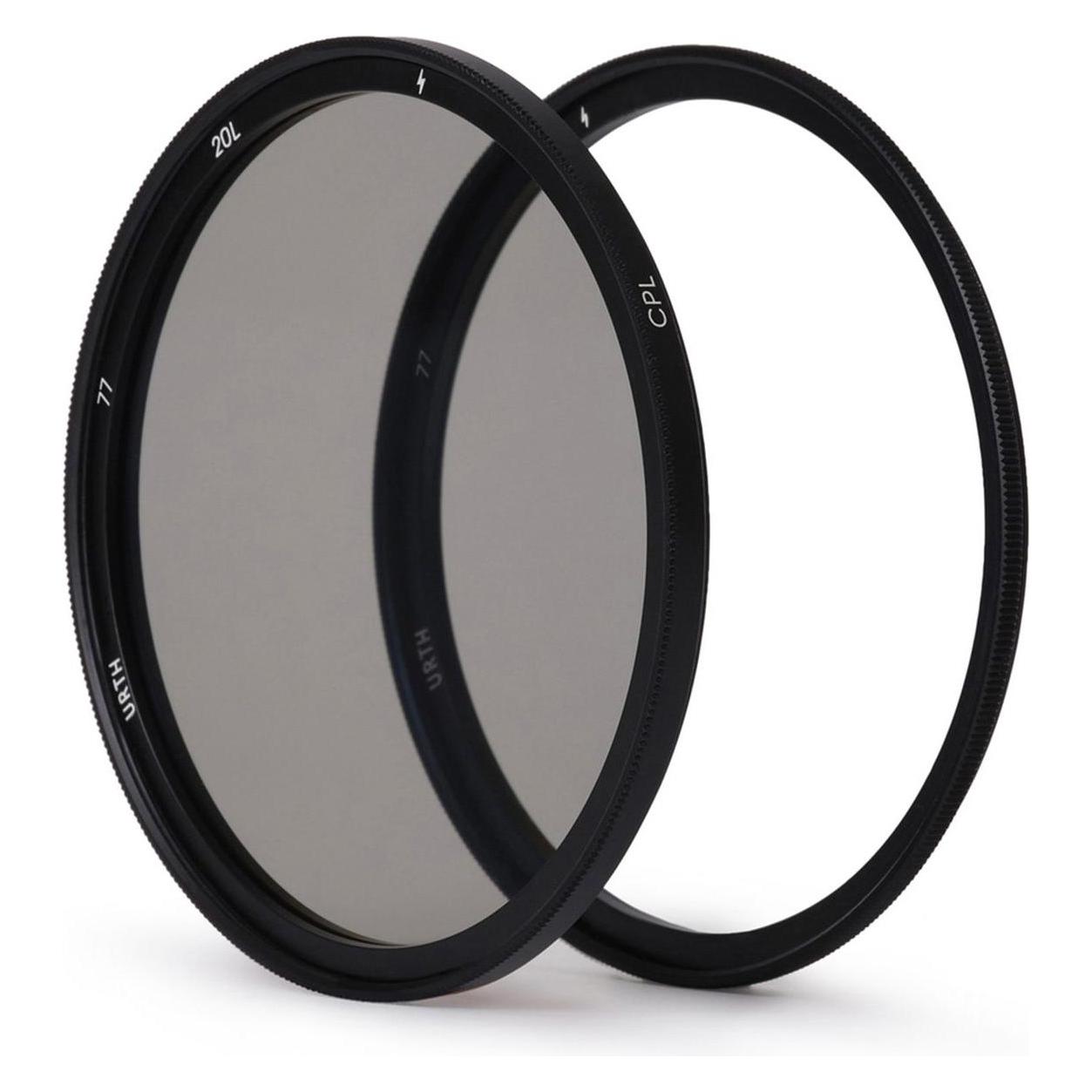 Urth 77mm Magnetische Duet Kit (Plus+) (Uv+Cpl) (77 mm, Polarisatiefilter), Lensfilter, Zwart