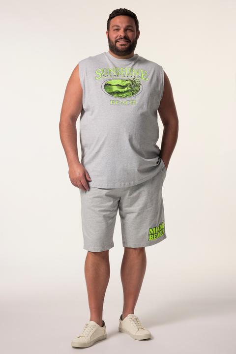 Produktbild Men+ Sweatbermuda, Neon-Print, Elastikbund (XL)