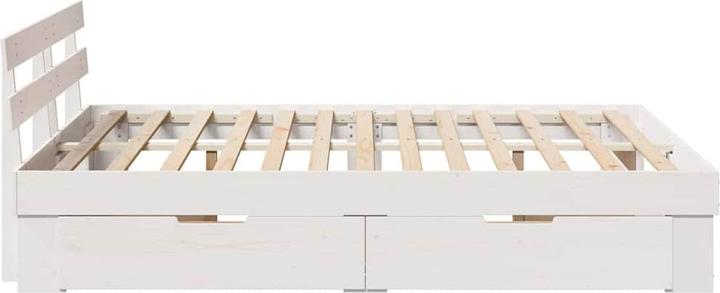 Actual product image vidaXL Holzbett (150 x 200 cm)