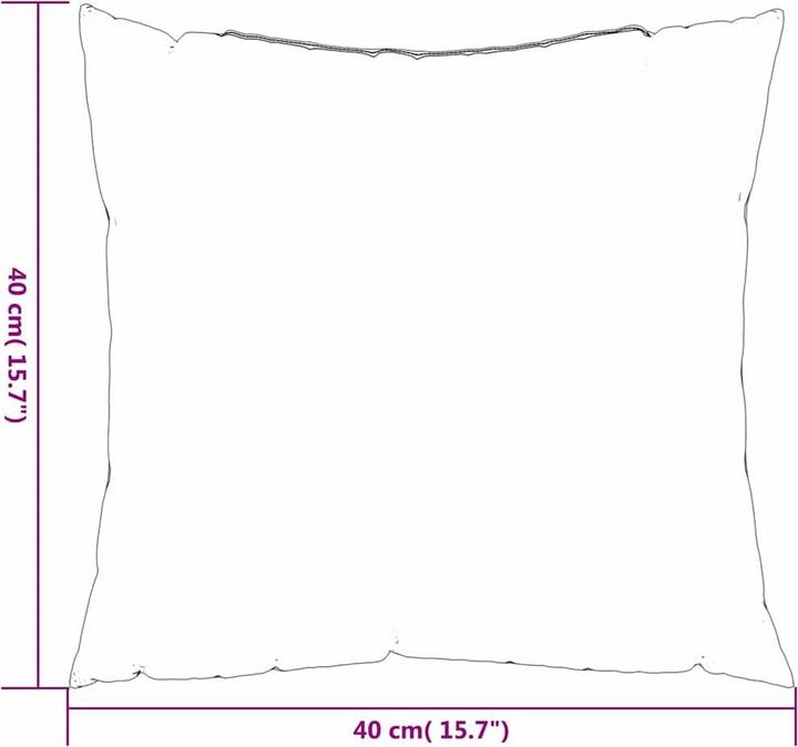 Produktbild vidaXL Kissen (40 x 40 cm)