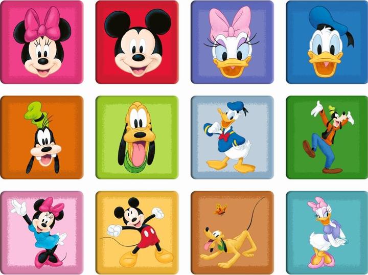 Actual product image Trefl 2 in 1 Puzzles + Memos - Mickey Mouse (78 pieces)