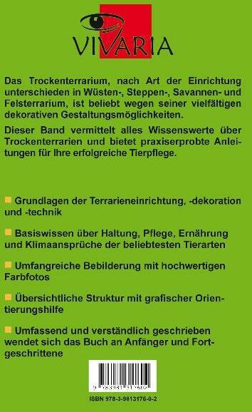 Produktbild Das Trockenterrarium und seine Bewohner (Deutsch, Oliver Drewes, 2010)