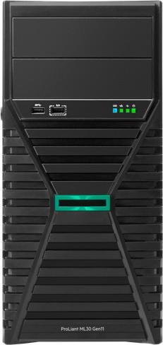Produktbild HPE ML30 G11 E-2414 1P 16G NHP 1TB Svr (Intel Xeon E-2124, 16 GB, Tower Server)
