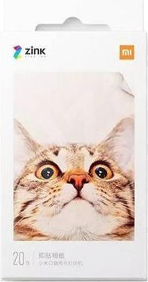 Actual product image Xiaomi Mi Portable Photo Printer Paper (287 g/m², 50 x 76 mm, 20 x)