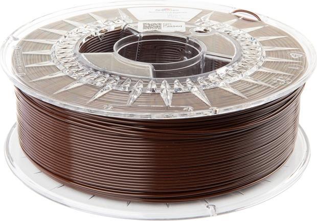 Actual product image 3D Filament PLA 1.75mm CHOCOLATE BROWN 1kg (PLA, 1000 g)