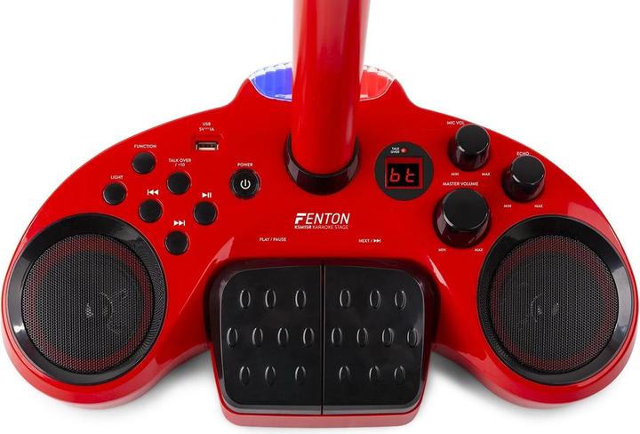 Image du produit Fenton Station karaoké KSM15R rouge (Actif)