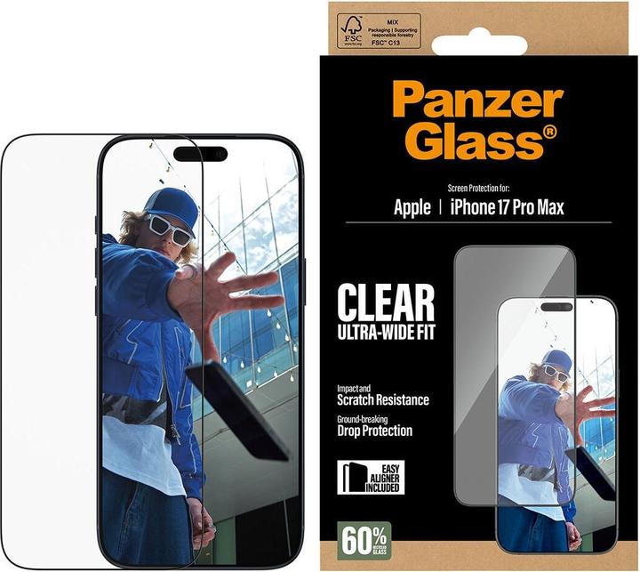 Produktbild PanzerGlass Hoops Camera Lens Protector (1 Stk., Apple iPhone Air)