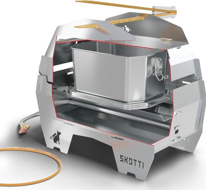 Actual product image Skotti Cap windscreen + pliers