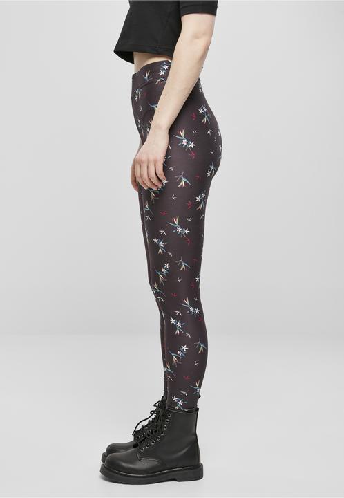 Actual product image Urban Classics Ladies Soft AOP Leggings - 16531 (S)