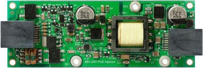 Produktbild MikroTik RBGPOE-CON-HP - Gigabit PoE-Wandler, 48 V zu 24 V