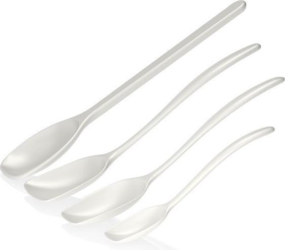 Produktbild Rosti Rührlöffelset 4 Teile NEW Classic Weiss