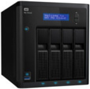 Image du produit WD WDBNFA0320KBK-EESN - My Cloud Pro Series PR 4100, 32 To (4x 8 To) 3.5", RJ45, NAS