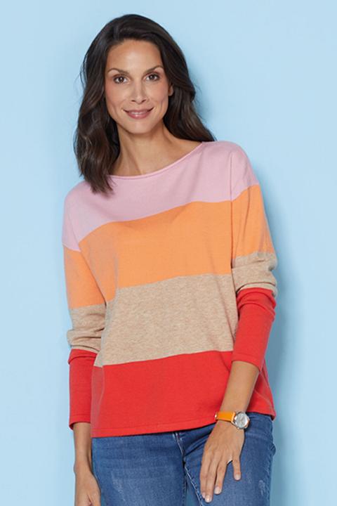 Produktbild Betty Barclay Damen Streifenpullover (42)