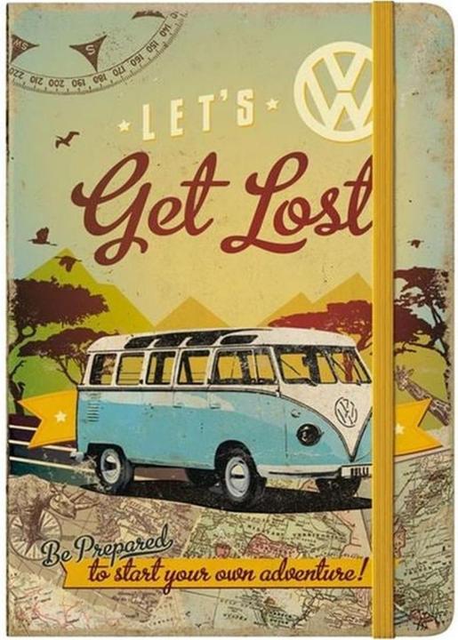 Produktbild Nostalgic-Art Merchandising Notizbuch A5, Let's Get Lost (A5, Gepunktet, Harter Einband)
