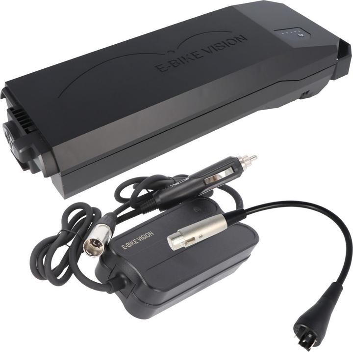 Actual product image E-Bike-Vision 12V Car Charger SET for Bosch Active, Performance 36V (E-bike charger)