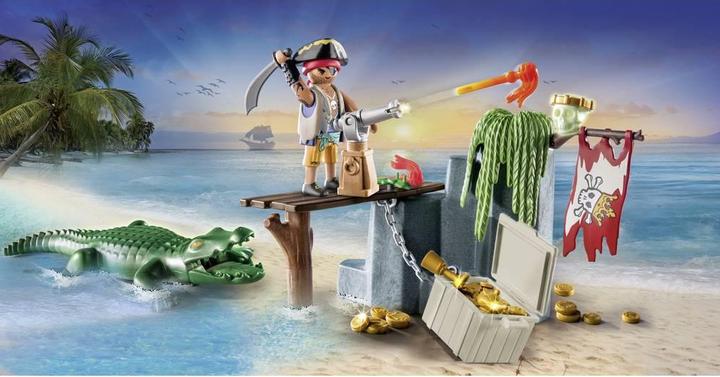 Produktbild Playmobil Pirat mit Alligator (71473, Playmobil Pirates)