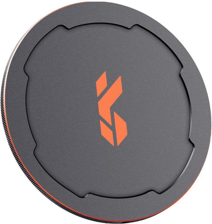 K&F Concept 95mm Metal Cap, Black, Aluminium Alloy, Doulbe Function (95 mm)