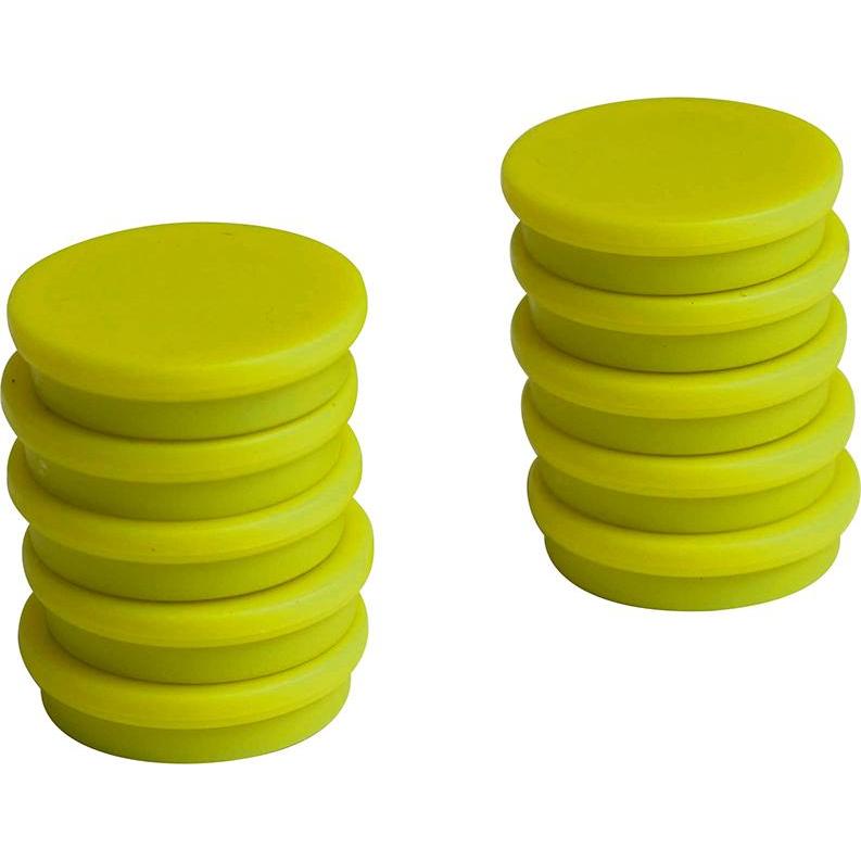 Eclipse, Magnet, Organisationsmagnet rund gelb 30mm