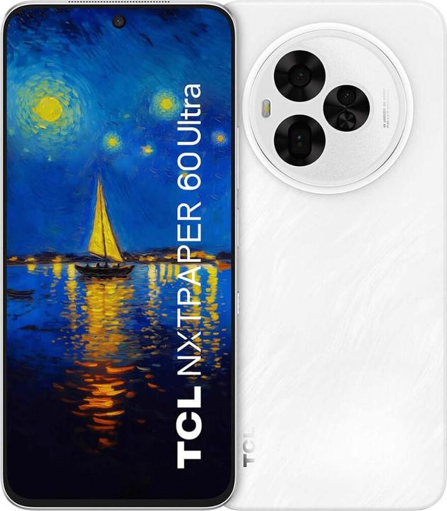 Image du produit TCL Smartphone T951K1-2BLCA112-1 Octa Core 12 GB RAM 512 GB Weiss (512 Go, Blanc, Blanc Lunaire, 7.20", Double SIM, 5G)