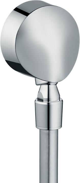 Image du produit hansgrohe HG Raccord de flexible FIXFIT E DN 15 avec clapet anti-retour et rotule chrome