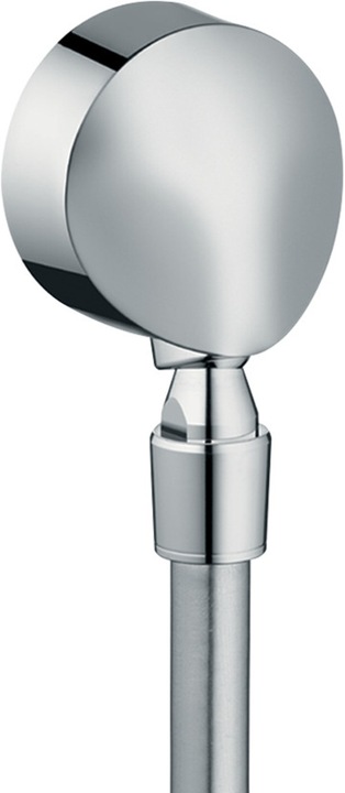 Actual product image hansgrohe HG hose connection FIXFIT E DN 15 with return flow and ball joint chrome
