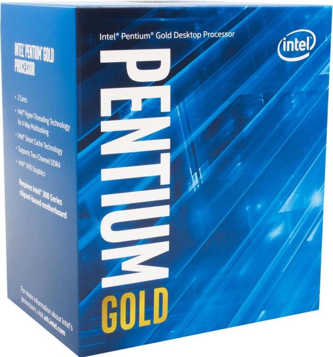 Actual product image Intel Pentium G6500 (LGA 1200, 4.10 GHz, 2 -Core)