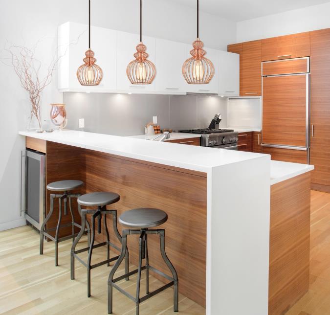 Produktbild Westinghouse Pendelleuchte Käfig Kupfer mit 1 Lampe (E27)